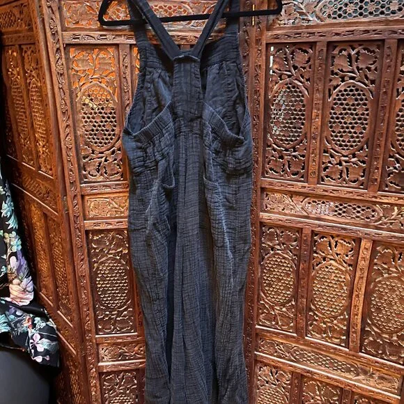 Natural Life Dakota overalls, washed black, size Large - Picture 5 of 5